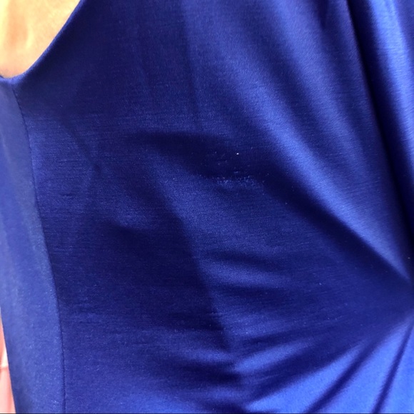 One-shoulder Royal Blue Dress - Picture 3 of 3